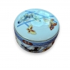 Boite ronde en porcelaine "Papillons"
