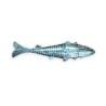 Poisson articulé en argent