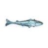 Poisson articulé en argent