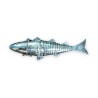 Poisson articulé en argent