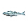 Poisson articulé en argent