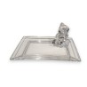 Plat rectangulaire Ours en verre Nachtmann