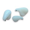 Suite de 3 sculptures en verre Ours polaire
