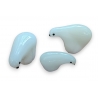 Suite de 3 sculptures en verre Ours polaire