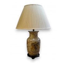 Lampe, modèle Léon, en porcelaine