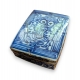 Boite rectangulaire en porcelaine bleu-blanc