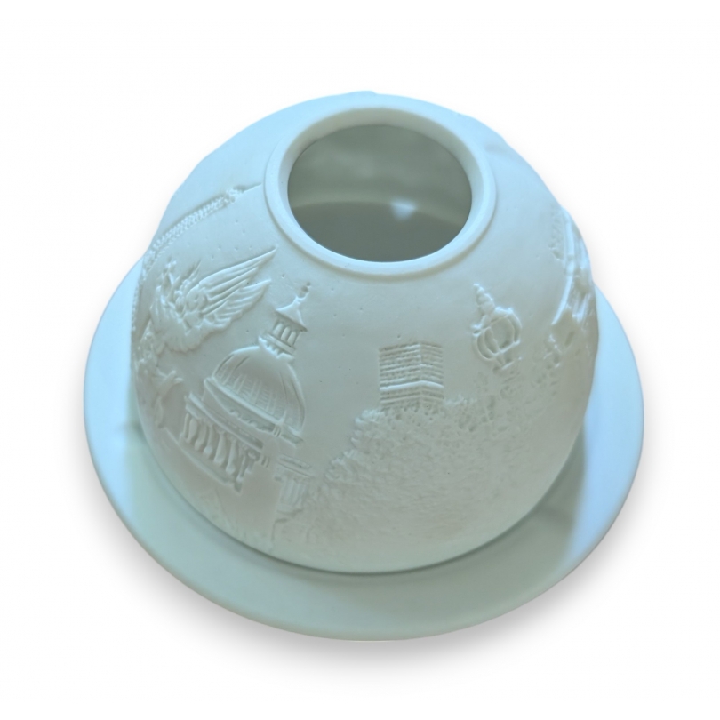 Photophore Paris en porcelaine de Bernardaud
