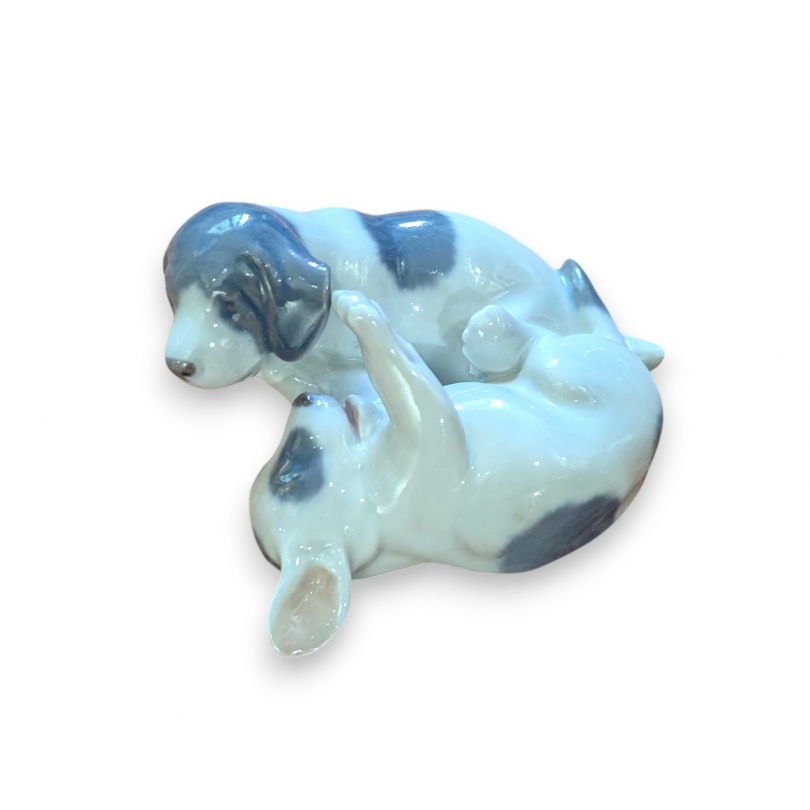 Chiots en porcelaine de Copenhague