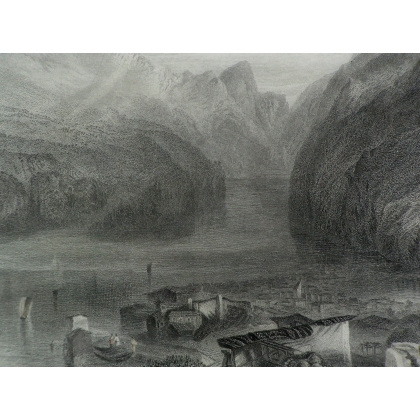"Lucerne" engravings by TURNER