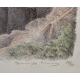 Gravure "Renardeau" signée COSANDEY