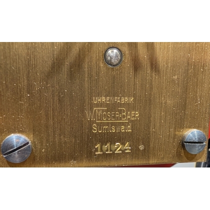 Neuchâtel-style clock by SUMISWALD