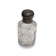 Flacon en cristal, bouchon en argent