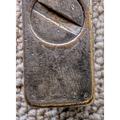 Briquet plaqué argent à décor guilloché DUPONT