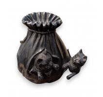Tirelire "Bourse aux chats" par WMF