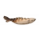 Coquillage de conque sculpté en Poisson