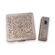 Necessaire de maquillage en argent 800