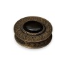 Boite ovale en argent