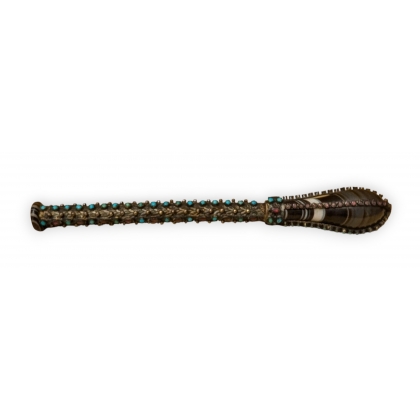 Sceptre en argent et agathe