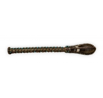 Sceptre en argent et agathe