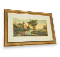 Tableau "Paysage" signé IPPOLITO