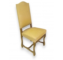Chaise style Louis XIII "Os de mouton"