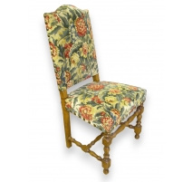 Chaise style Louis XIII