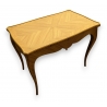 Table basse style Louis XV en brut