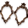 Paire d'appliques miroir