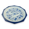 Plat décagonal en faience BOAS