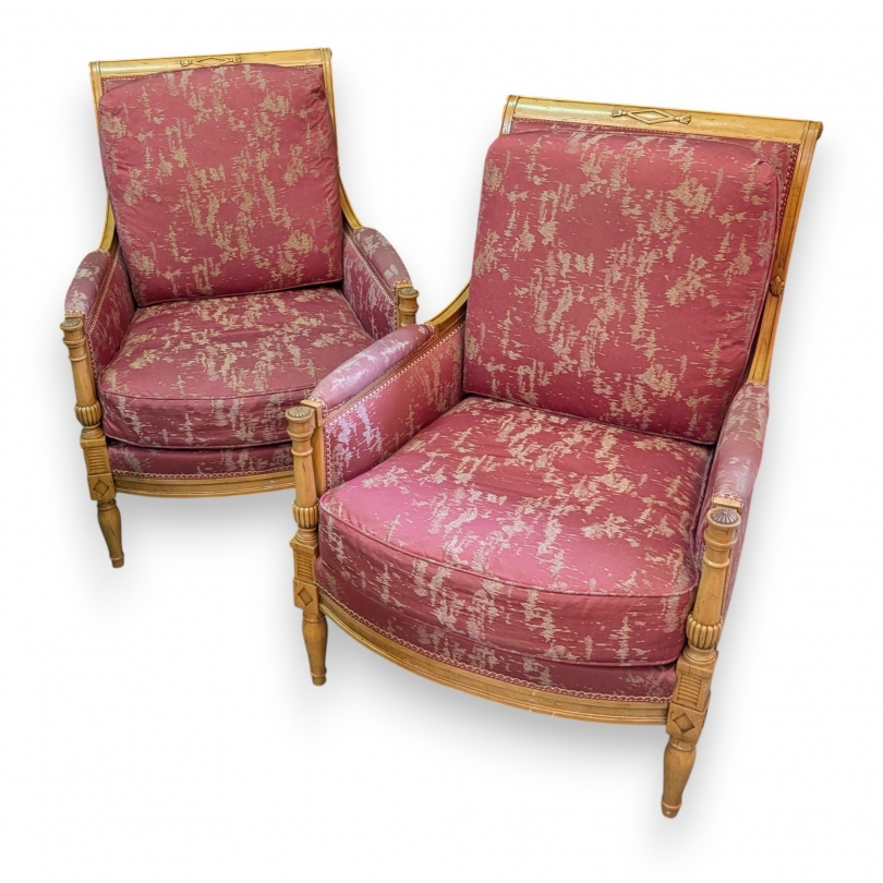Paire de bergères style Directoire
