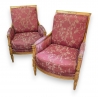 Paire de bergères style Directoire