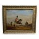 Tableau Orientaliste "Cavalier" d'après FINART