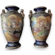 Paire de vases Satsuma "Personnages"