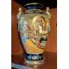 Pair of Satsuma ‘Characters’ vases
