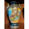 Pair of Satsuma ‘Characters’ vases