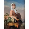 Paire de portraits signés SCHREURS