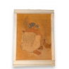 Batik "Mère et enfant" signé TOYA 1968