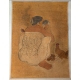 Batik "Mère et enfant" signé TOYA 1968