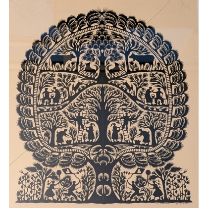 Découpage signé G. MEYER 14.2.2000