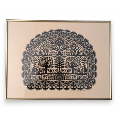 Découpage signé Gerald MEYER 1997