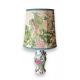 Vase chinois Oiseaux monté en lampe