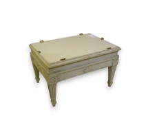 Tabouret en bois laqué