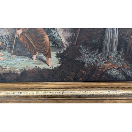 Paintings | French painting ‘L'Hermite’. Moinat SA  – Antiques and home décor