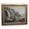 Gravure "Pissevache" par LINCK