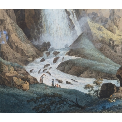 Engraving ‘Pissevache’ by LINCK