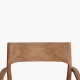 Fauteuil Freya cuir havane