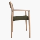 Fauteuil Freya vert foncé