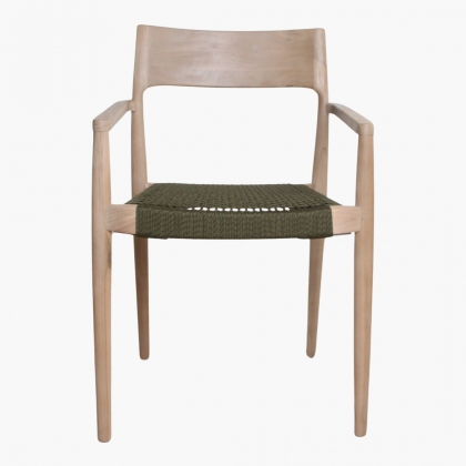 Fauteuil Freya vert foncé