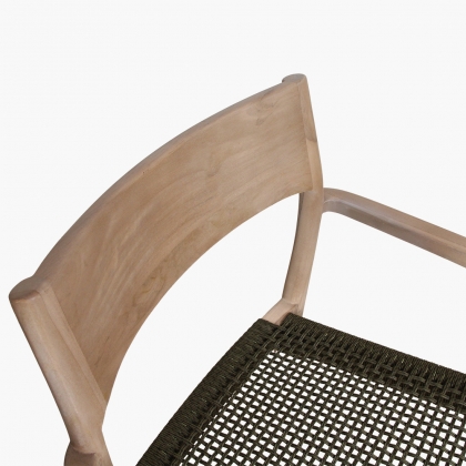 Fauteuil Freya vert foncé