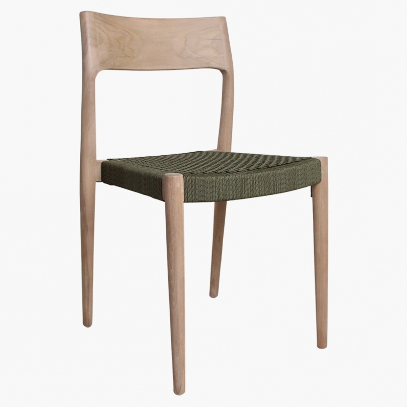 Chaise Freya vert foncé